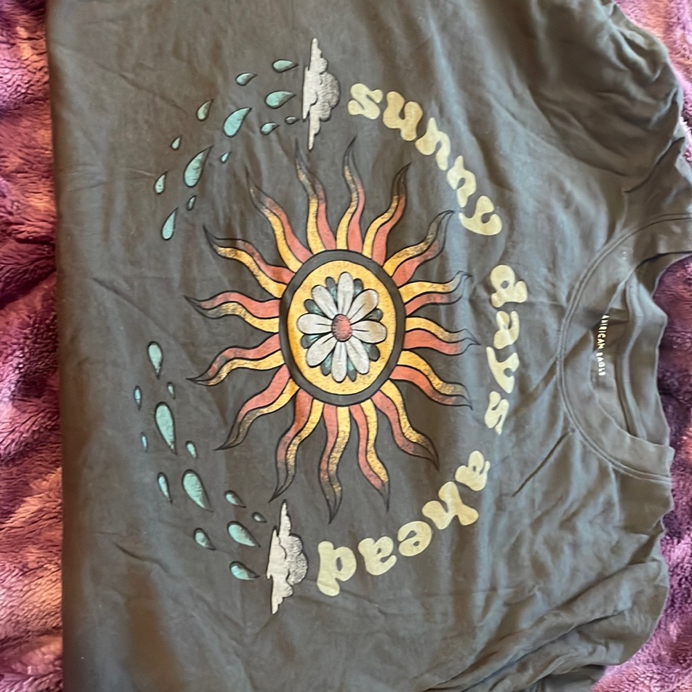 New American eagle tee